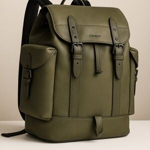 Coach Hitch Leather Backpack ARY Smooth Operator